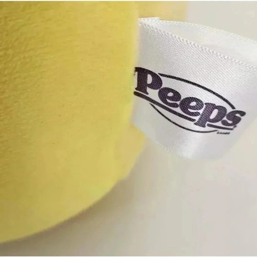 Peeps Bunny Rabbit Plush Yellow Easter Candy Stuffed Pillow Toy 2019 17" - Picture 3 of 5